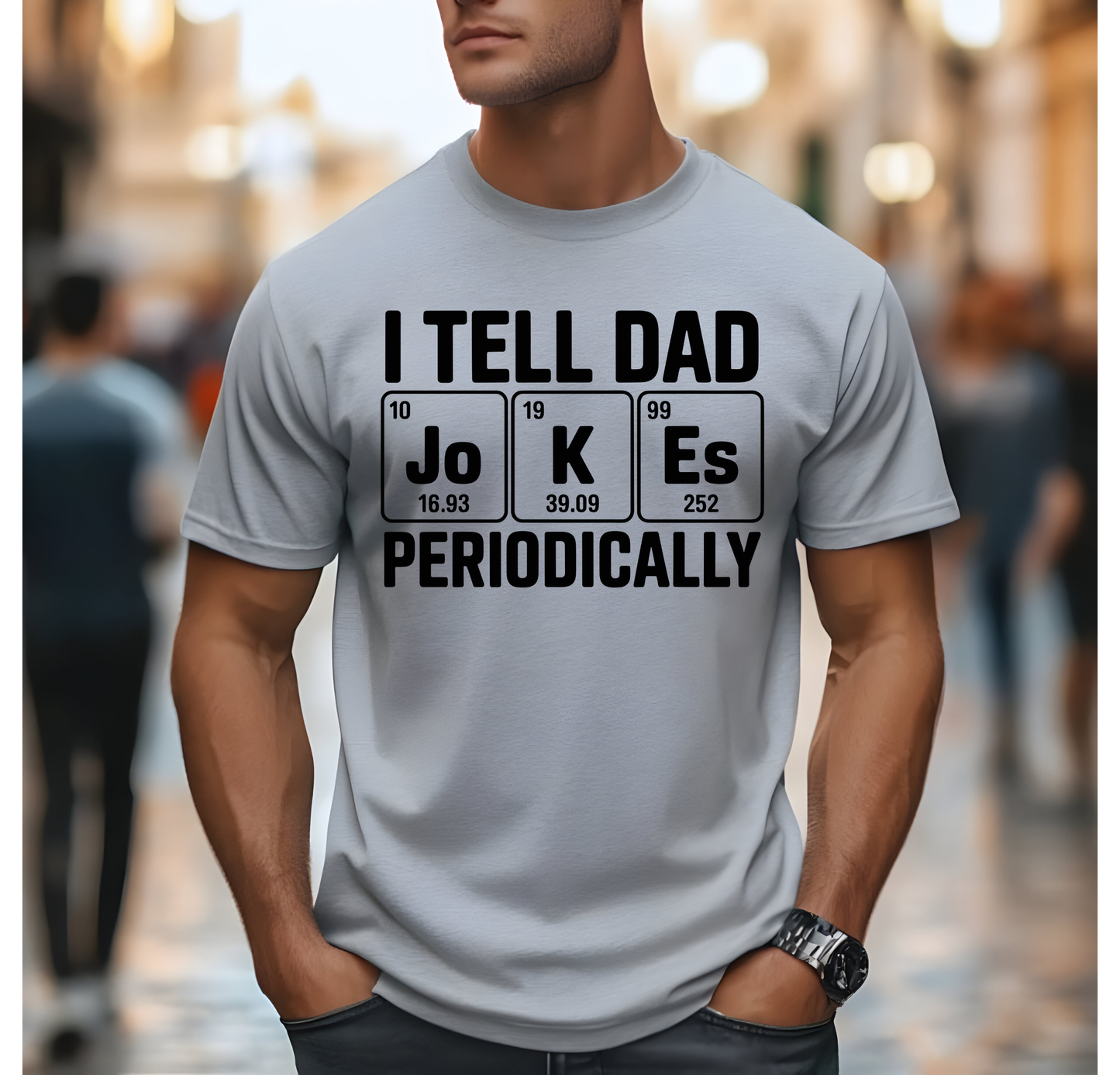I tell dad jokes - htv transfer