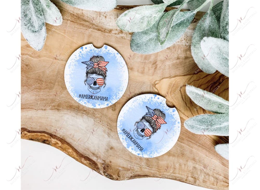 American Mama Car Coaster - Soft