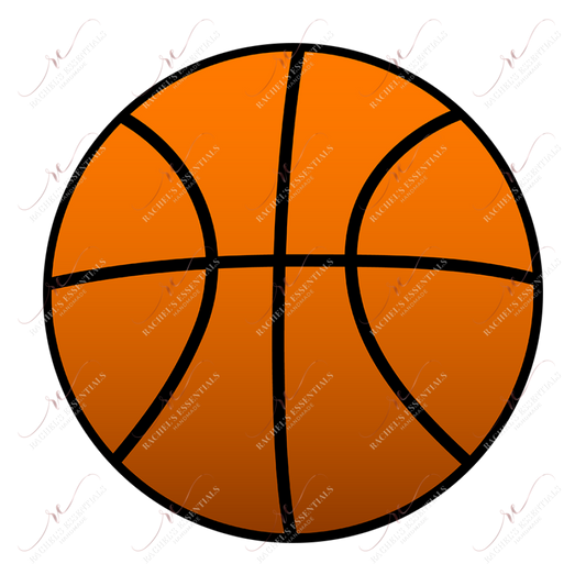 Basketball Car Coaster - Ready To Press Sublimation Transfer Print Sublimation