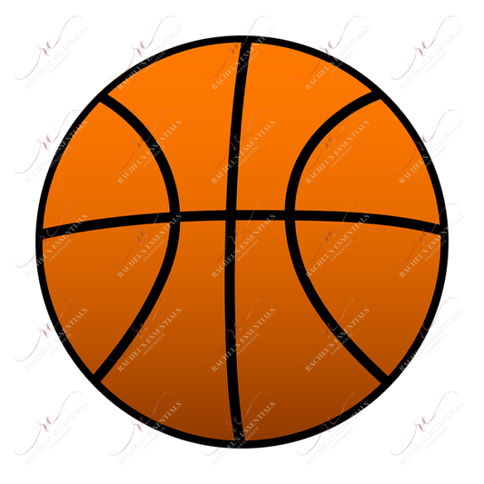 Basketball Car Coaster - Ready To Press Sublimation Transfer Print Sublimation