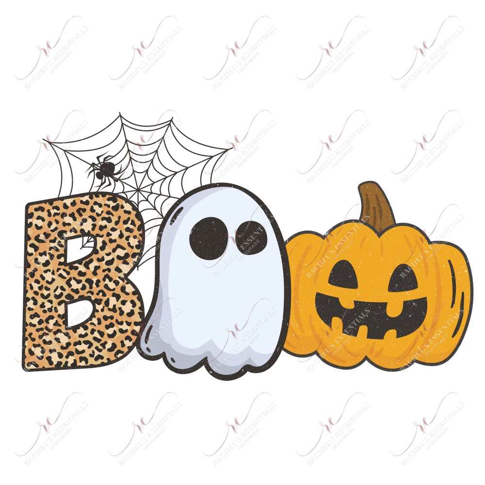 Sublimation 1.99 Boo - ready to press sublimation transfer print freeshipping - Rachel's Essentials