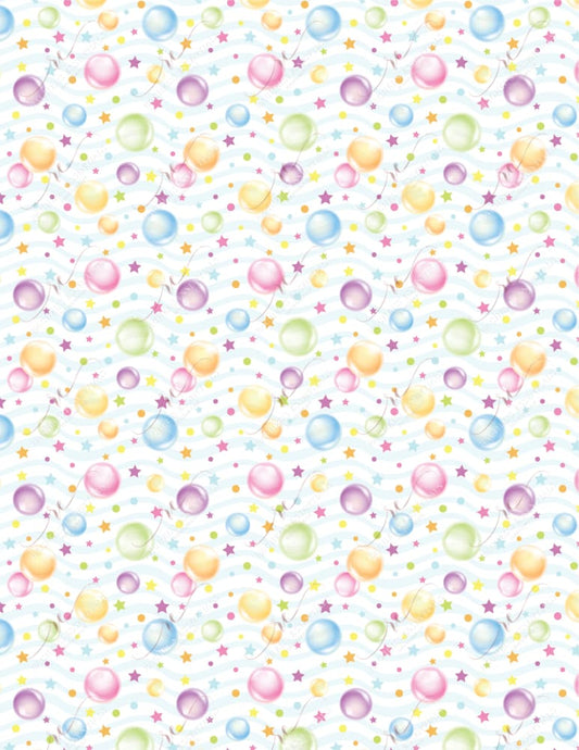 Bubbles And Stars - Vinyl Wrap Vinyl