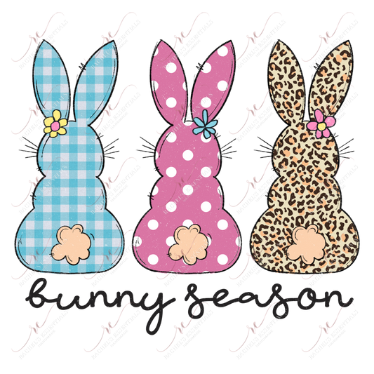Bunny Season - Ready To Press Sublimation Transfer Print Sublimation
