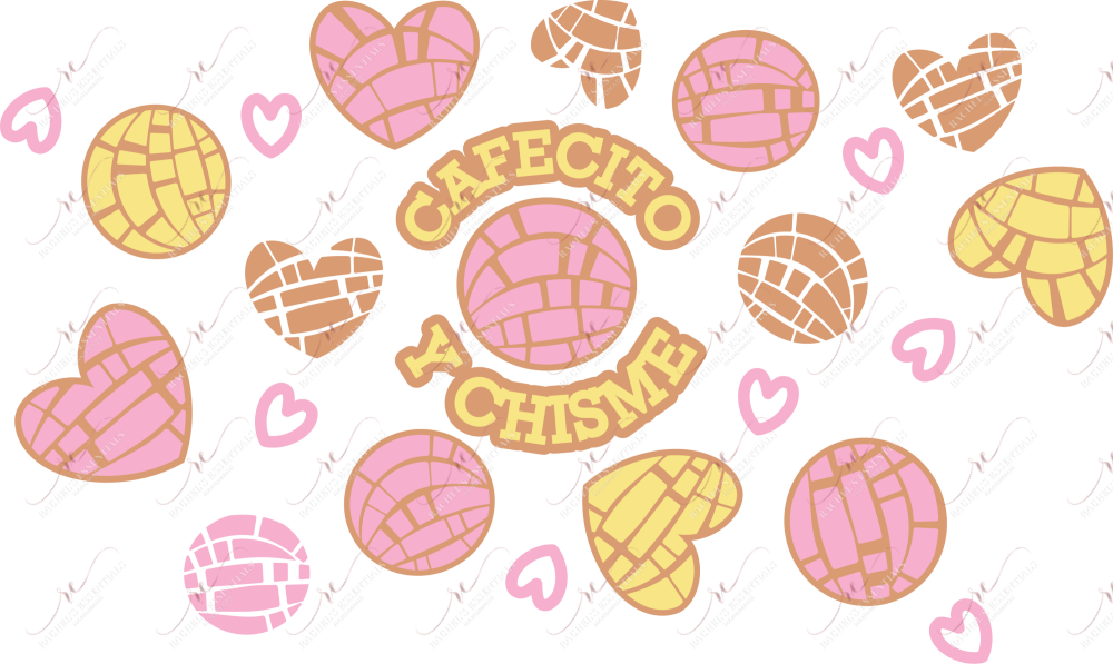 Cafecito Y Chisme Cold Cup Wrap