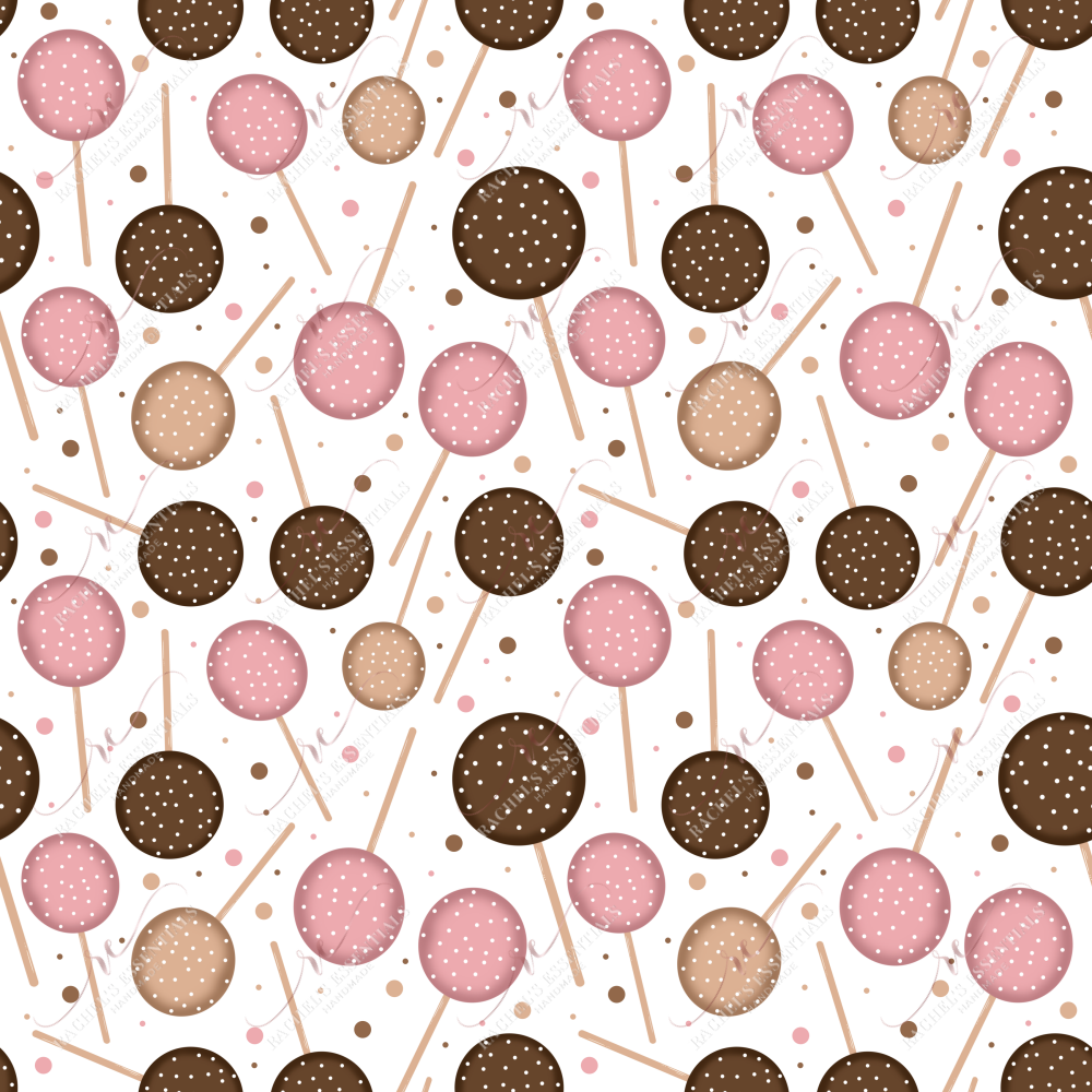 Cake Pops - Ready To Press Sublimation Transfer Print Sublimation