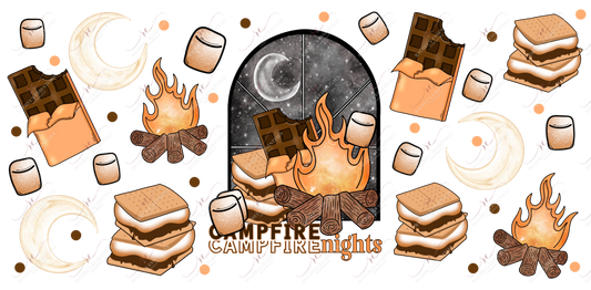 Campfire - 16Oz Vinyl Libbey Wrap