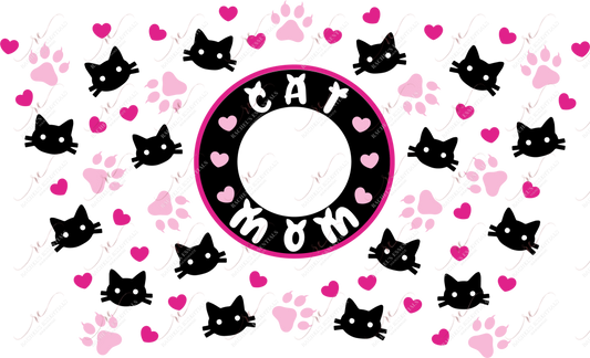 Cat Mom - Cold Cup Wrap Cold