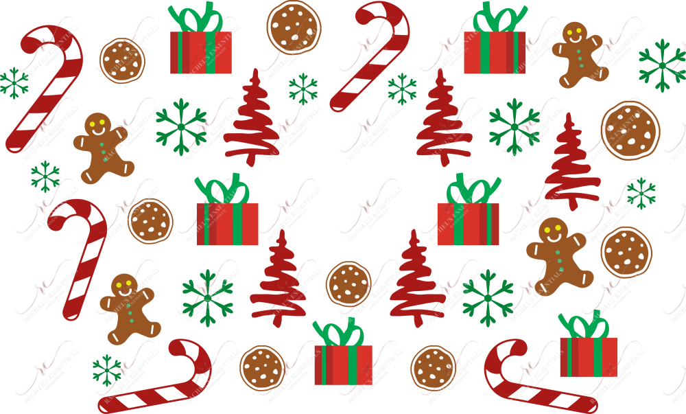 Christmas - Cold Cup Wrap Cup Wrap