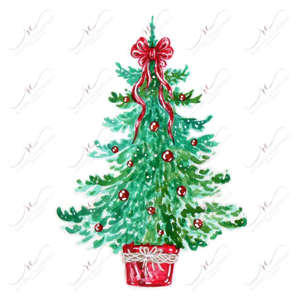 Christmas Tree - Ready To Press Sublimation Transfer Print Sublimation