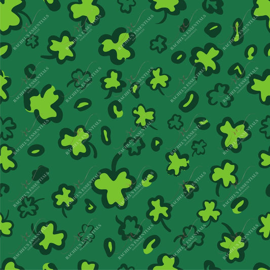 Clover Leopard - Ready To Press Sublimation Transfer Print Sublimation