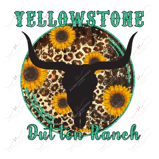 Dutton Ranch - Ready To Press Sublimation Transfer Print Sublimation