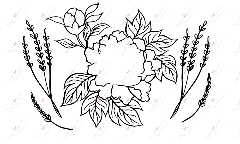 Floral - Cold Cup Wrap