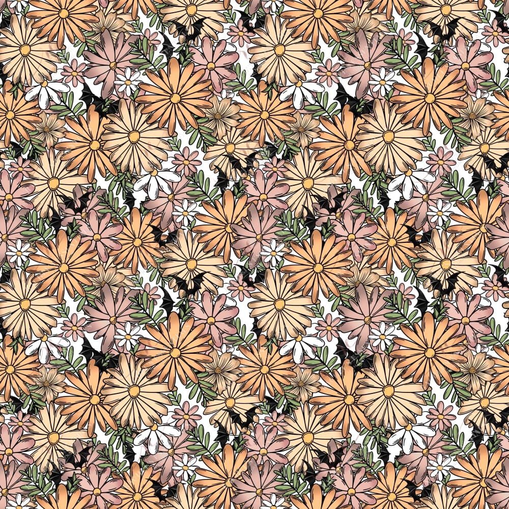 Floral - Vinyl Wrap Seamless 10/23 Vinyl