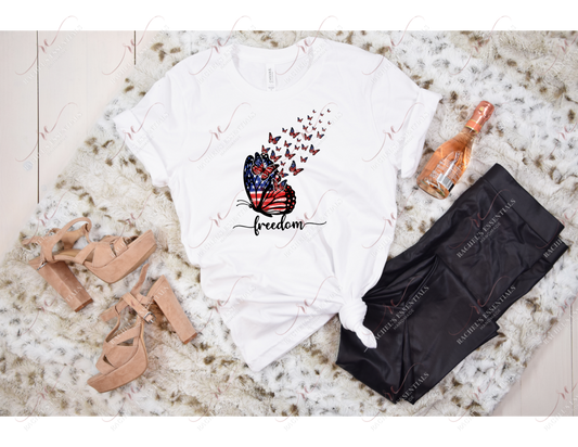 Freedom Butterfly Tshirt