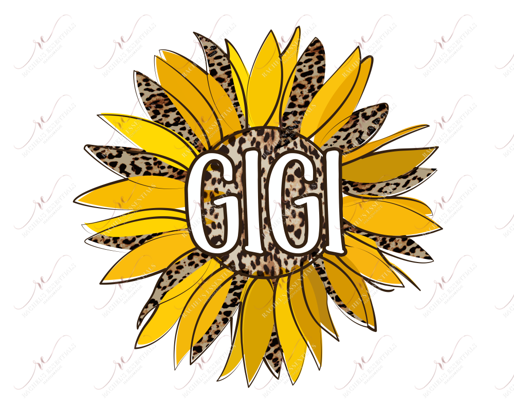 Gigi - Ready To Press Sublimation Transfer Print Sublimation