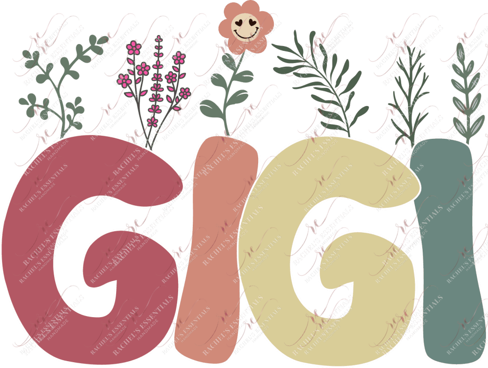 Gigi - Ready To Press Sublimation Transfer Print Sublimation