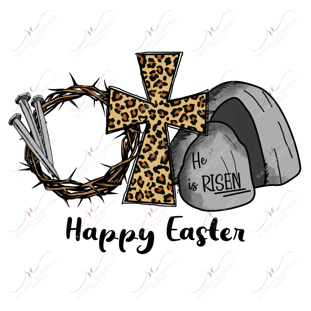 Happy Easter - Ready To Press Sublimation Transfer Print Sublimation