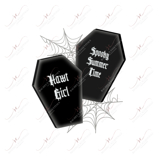 Hawt Girl Summer- Clear Cast Decal