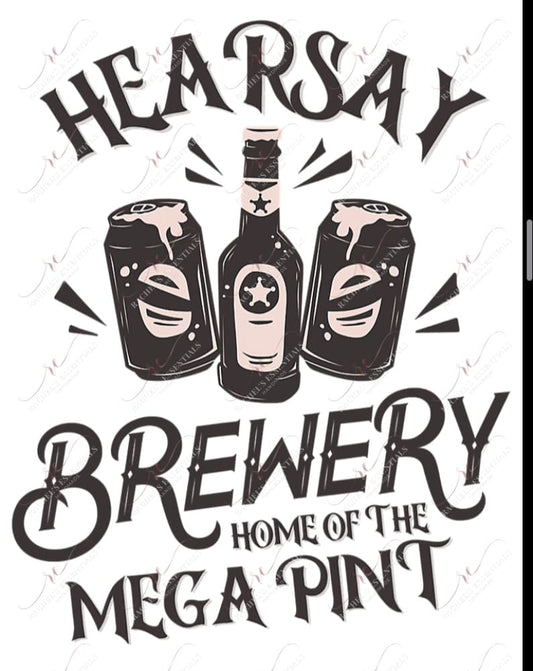 Hearsay - Clear Cast Decal