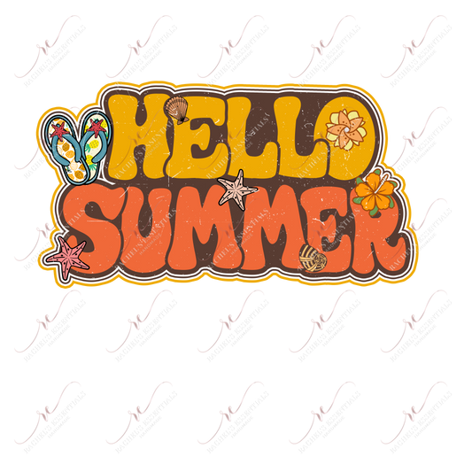 Hello Summer - Htv Transfer