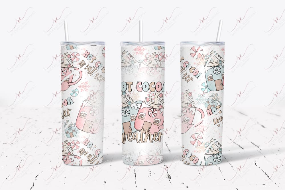 Hot Cocoa Pastel - Ready To Press Sublimation Transfer Print Sublimation
