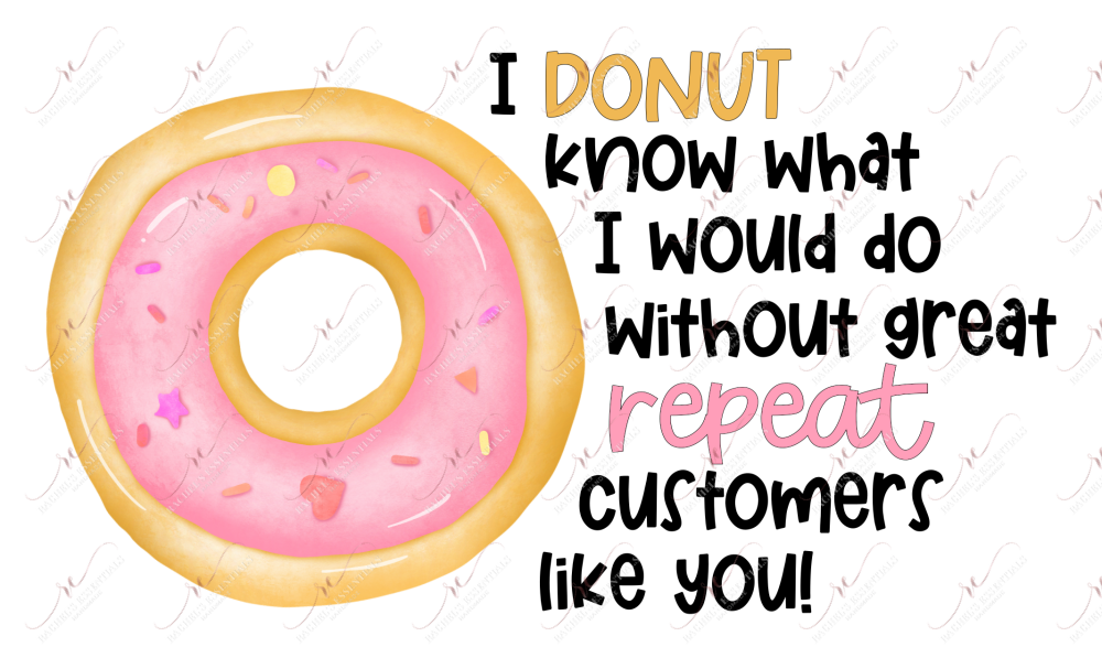 I Donut Know What Woudl Do Stickers