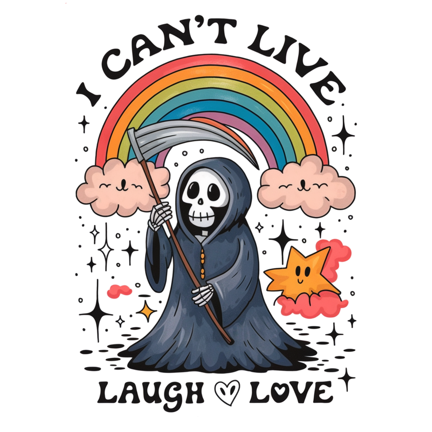 Can't live laugh love - vinyl wrap