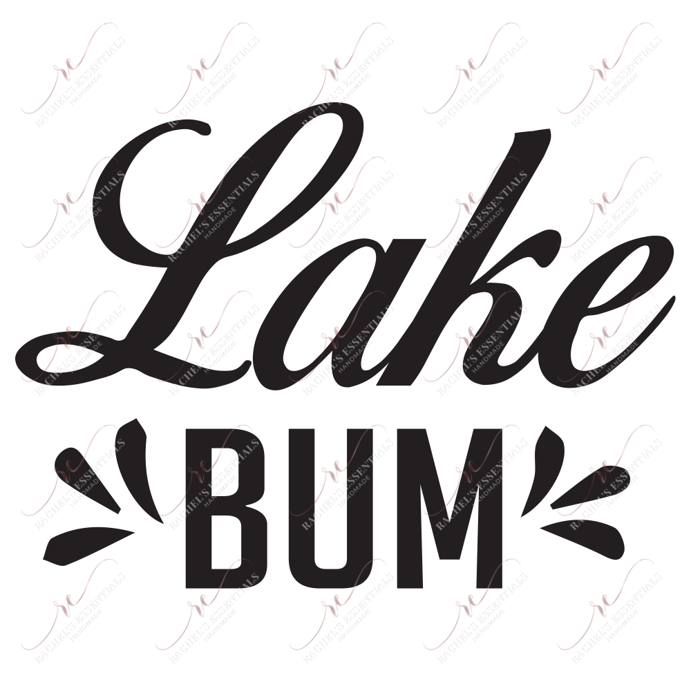 Lake Bum - Ready To Press Sublimation Transfer Print Sublimation