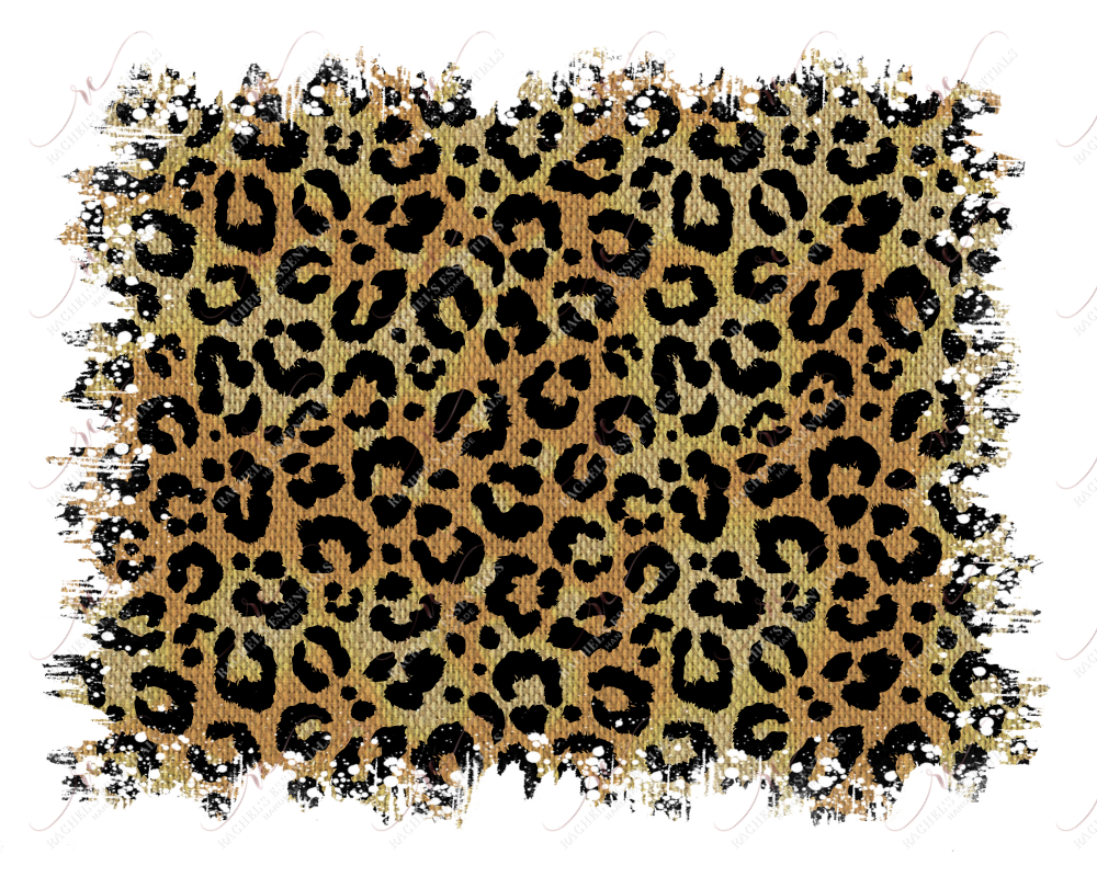Leopard Patch - Ready To Press Sublimation Transfer Print Sublimation