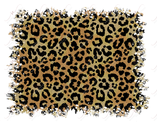 Leopard Patch - Ready To Press Sublimation Transfer Print Sublimation