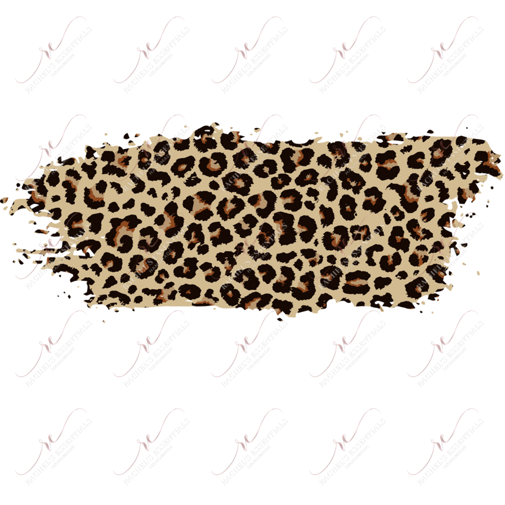Leopard Patch - Ready To Press Sublimation Transfer Print Sublimation