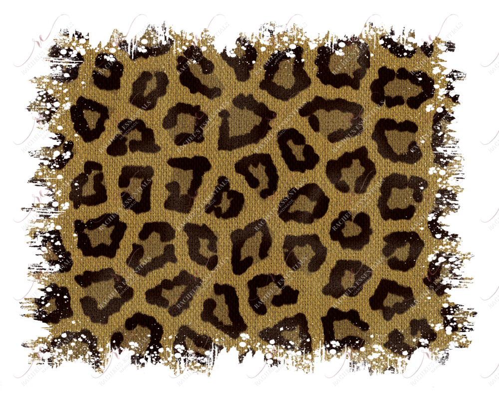 Leopard Patch - Ready To Press Sublimation Transfer Print Sublimation