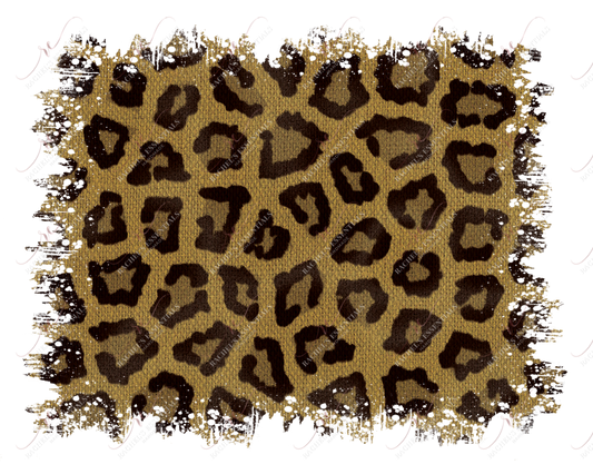 Leopard Patch - Ready To Press Sublimation Transfer Print Sublimation