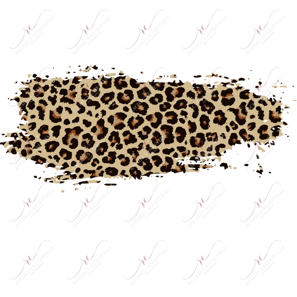 Leopard Patch - Ready To Press Sublimation Transfer Print Sublimation