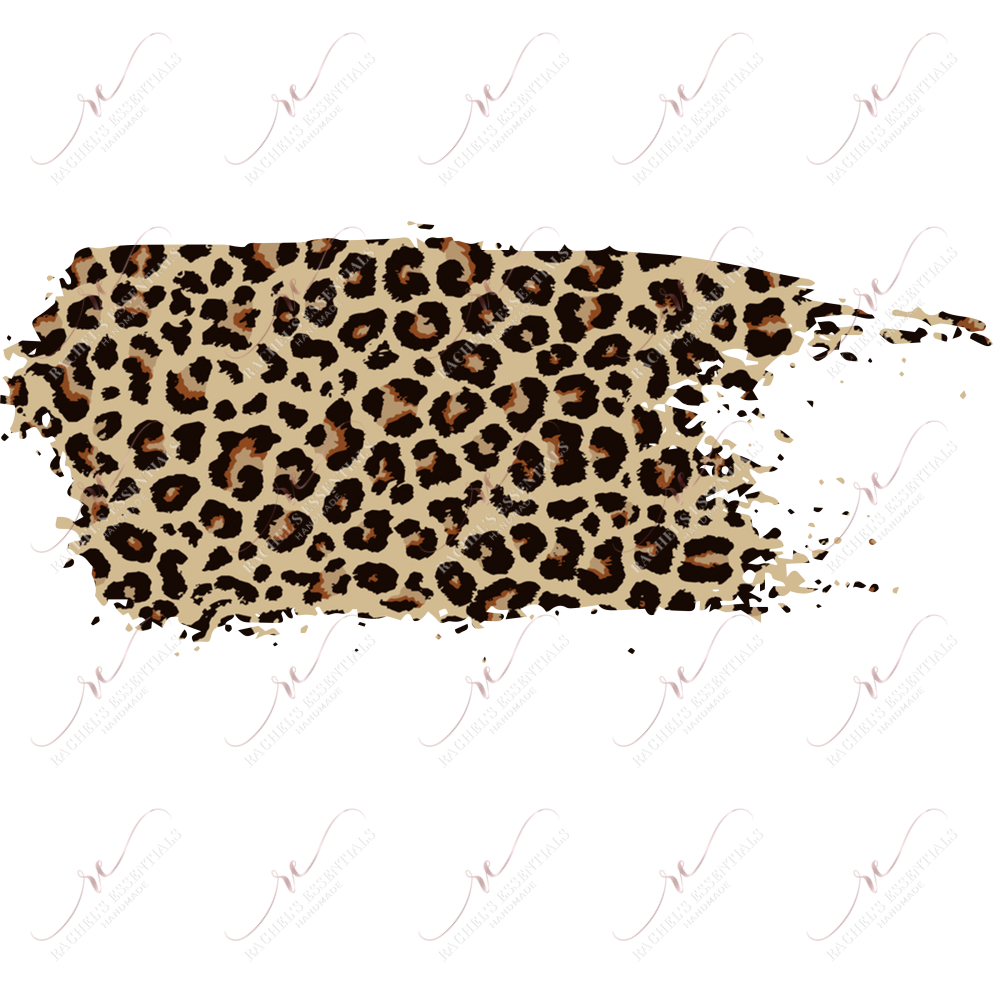 Leopard Patch - Ready To Press Sublimation Transfer Print Sublimation