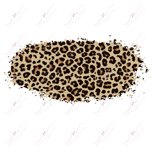 Leopard Patch - Ready To Press Sublimation Transfer Print Sublimation