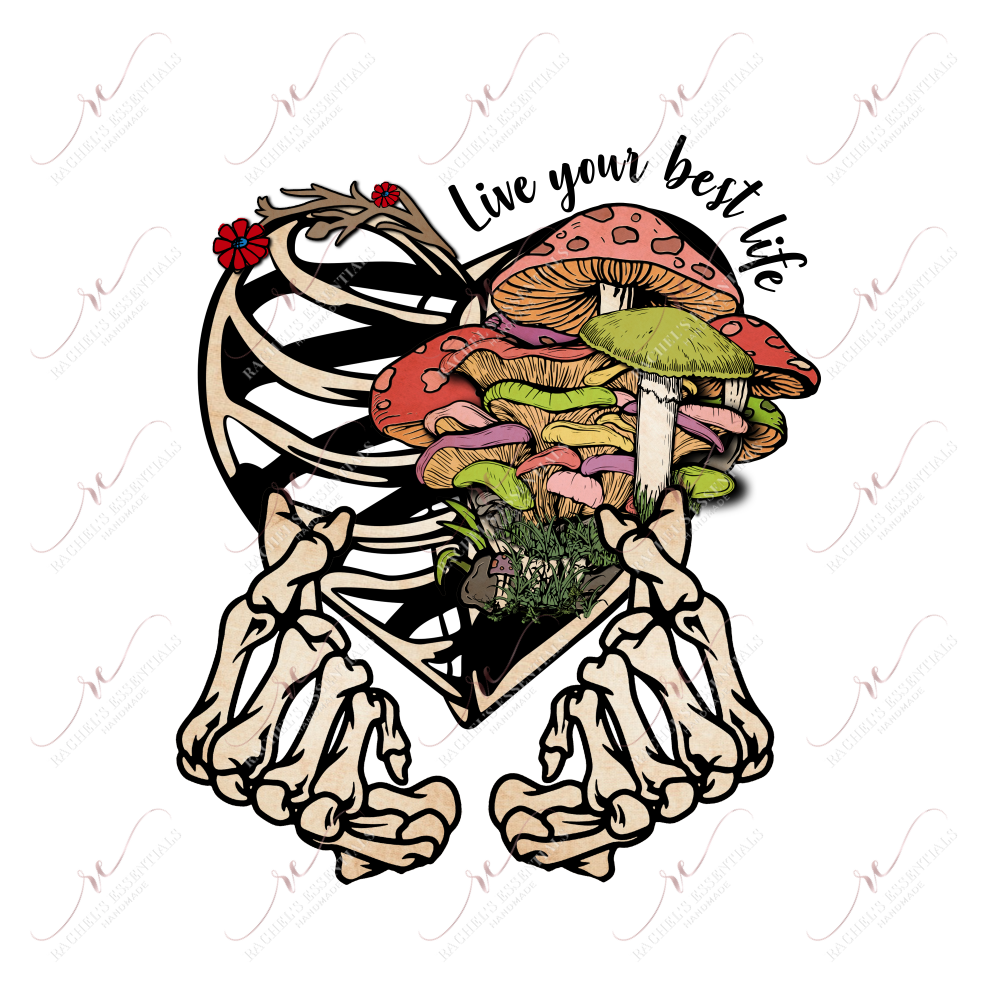 Live Your Best Life-Htv Transfer