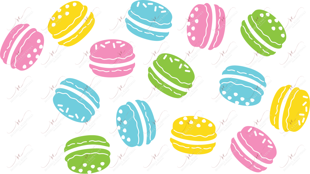 Macaroon No Hole - Cold Cup Wrap