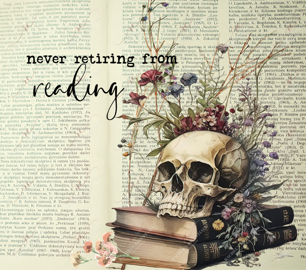 Never Retire From Reading - Vinyl Wrap Vinyl