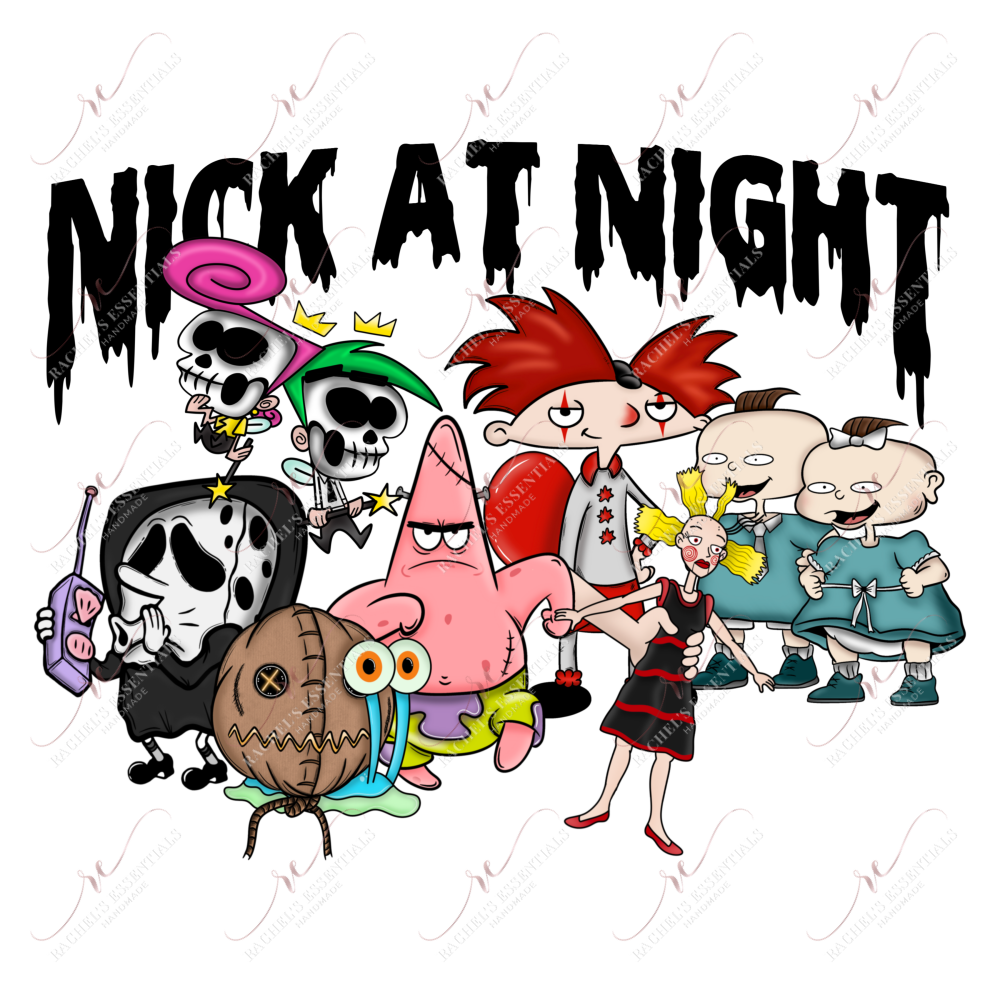 Nick At Night - Ready To Press Sublimation Transfer Print Sublimation