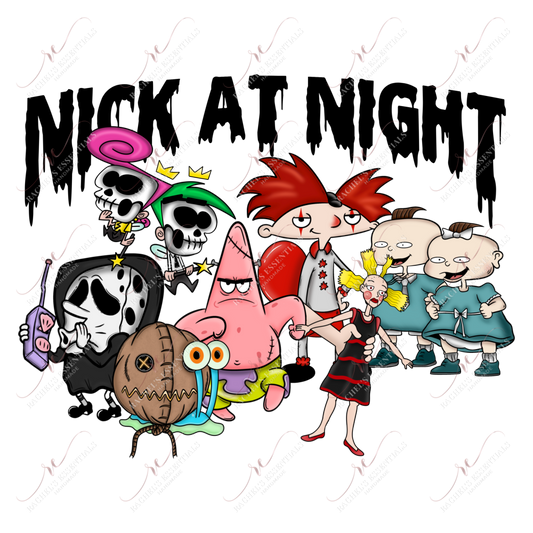 Nick At Night - Ready To Press Sublimation Transfer Print Sublimation