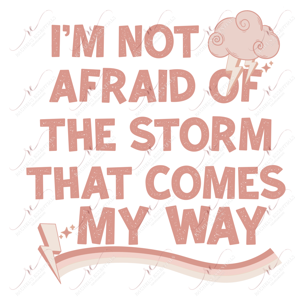 Not Afraid Of The Storm - Htv Transfer