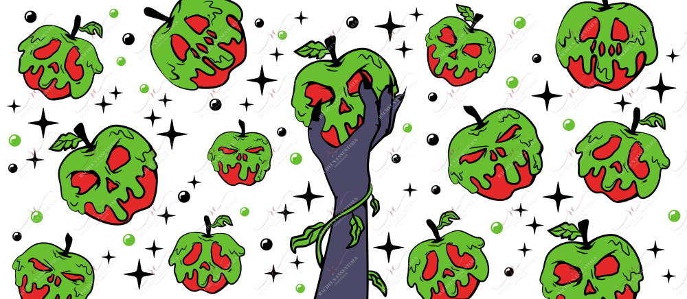 Poison Apple - 16Oz Vinyl Libbey Wrap