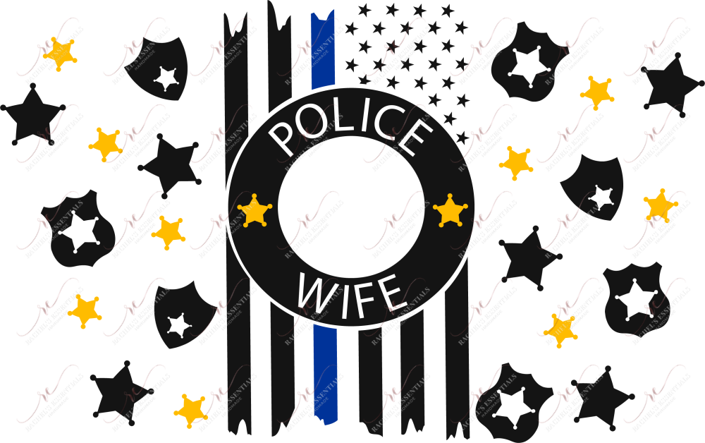 Police Wife - Cold Cup Wrap Cold