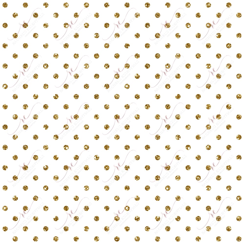 Polka Dots - Ready To Press Sublimation Transfer Print Sublimation