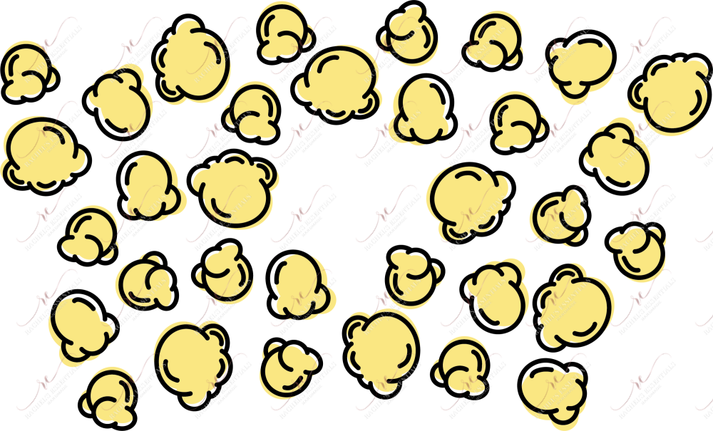 Popcorn- Cold Cup Wrap Cup Wrap