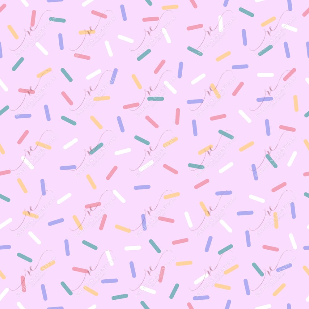 Purple Mixed Sprinkles - Vinyl Wrap Vinyl