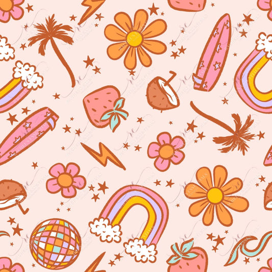 Retro Summer - Vinyl Wrap Seamless 2/24 Vinyl