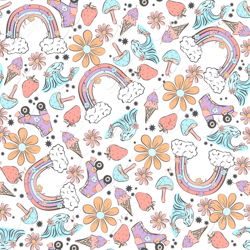 Retro Summer - Vinyl Wrap Seamless 2/24 Vinyl