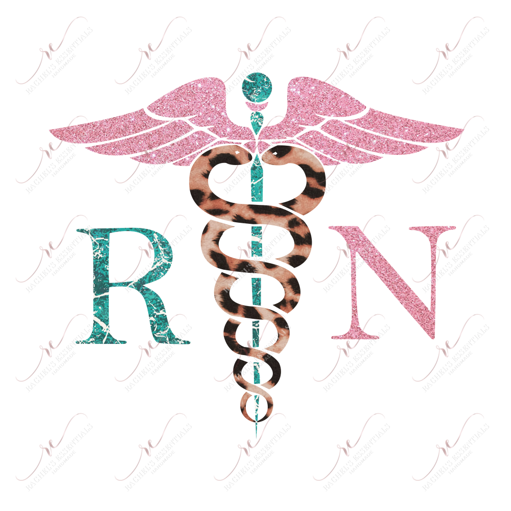 Rn Nurse - Ready To Press Sublimation Transfer Print Sublimation